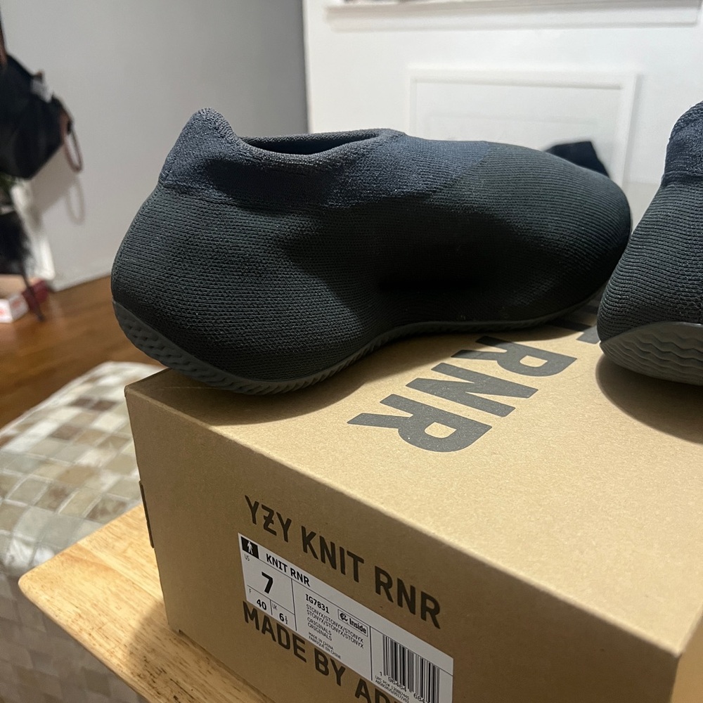 Yeezy YZY Adidas Knit RNR Black Shoes